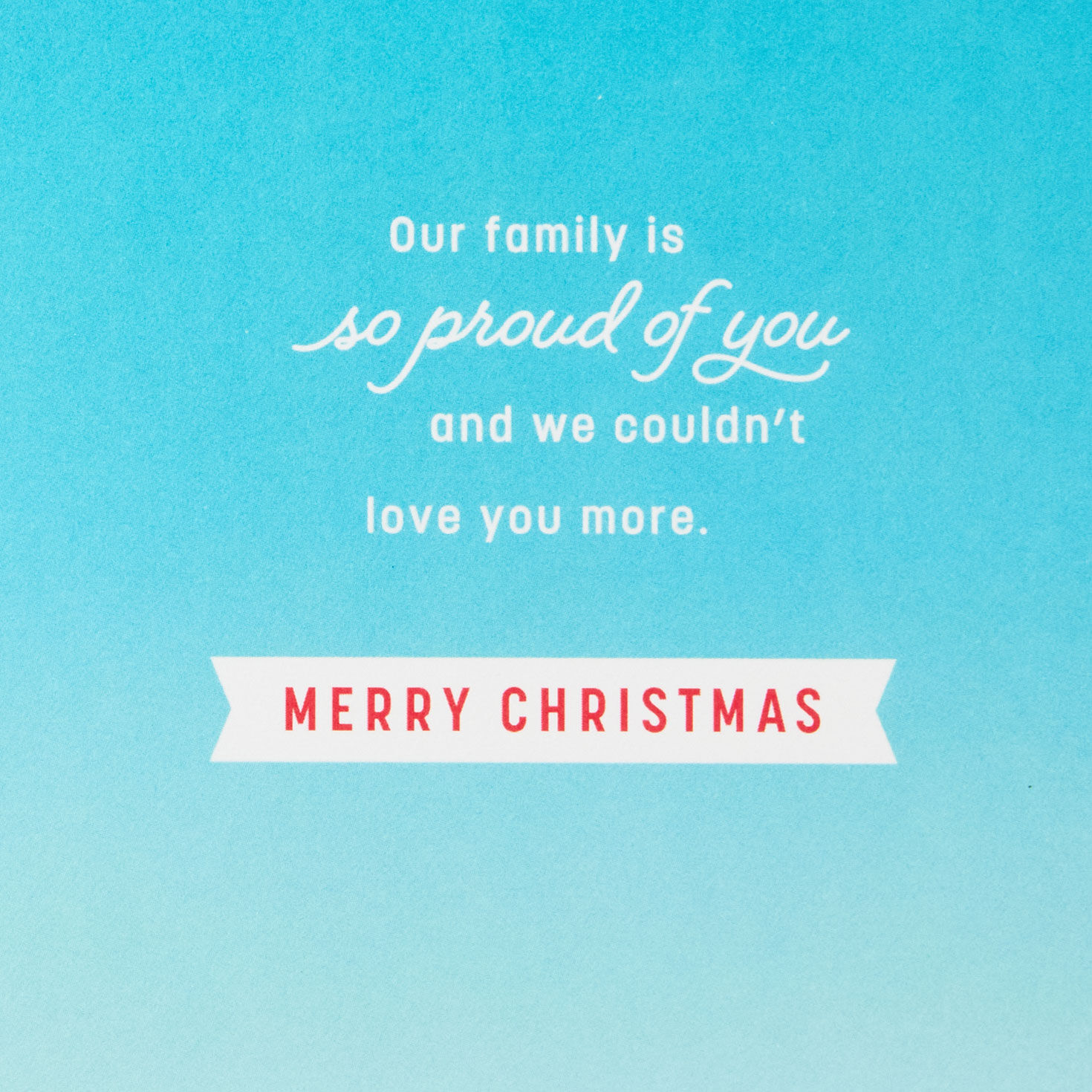 Red Gondola Snowy Mountain Christmas Card for Son Sentiment image number 3