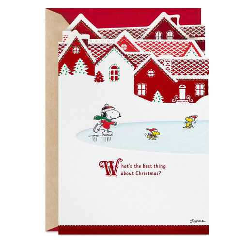 The Peanuts® Gang Love, Laughter and Fun Christmas Card, 