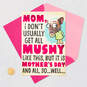 Mom, I Don’t Usually Get Mushy Funny Pop-Up Mother's Day Card, , large image number 6
