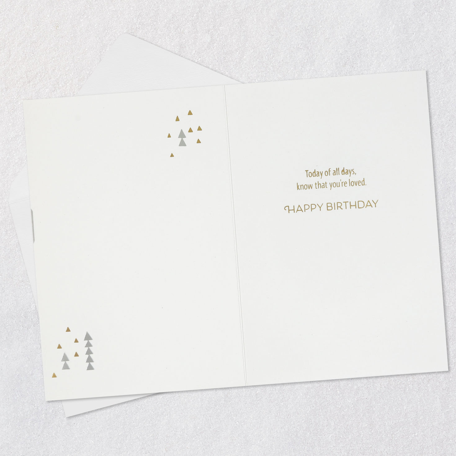 Silver and Gold Balloons Birthday Card, , large image number 3