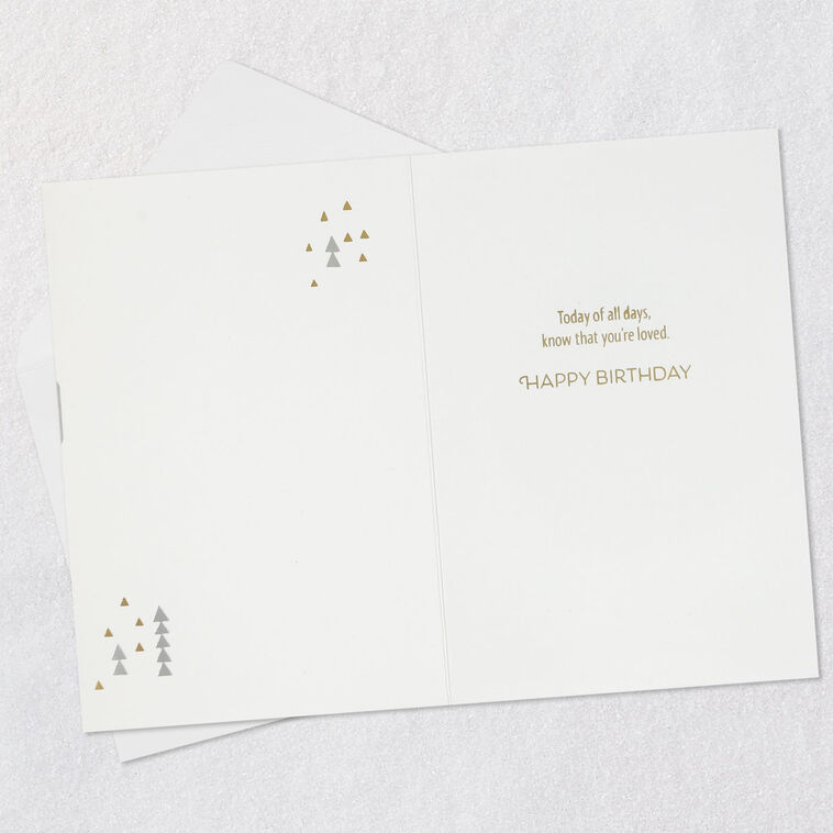 Silver and Gold Balloons Birthday Card, , large image number 3