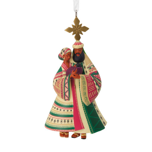 Mahogany Nativity Hallmark Ornament, 