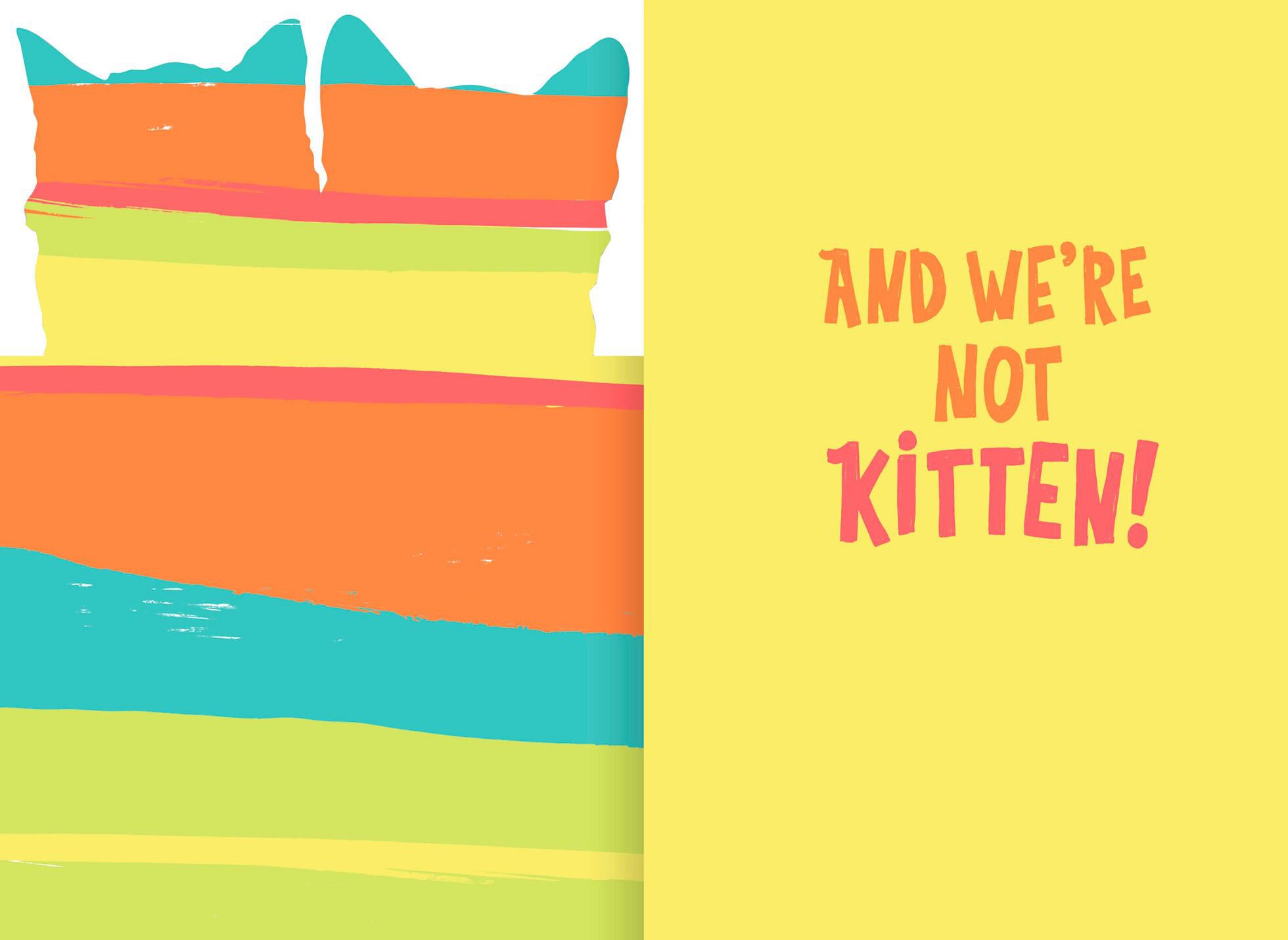 Kitten Mother's Day Card From Both