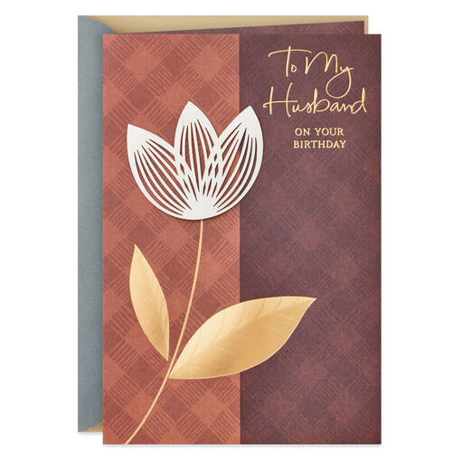 Love the Man You Are Birthday Card for Husband, 