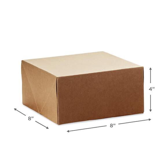 Kraft Paper 5-Pack Square Boxes, Square Box, large image number 3