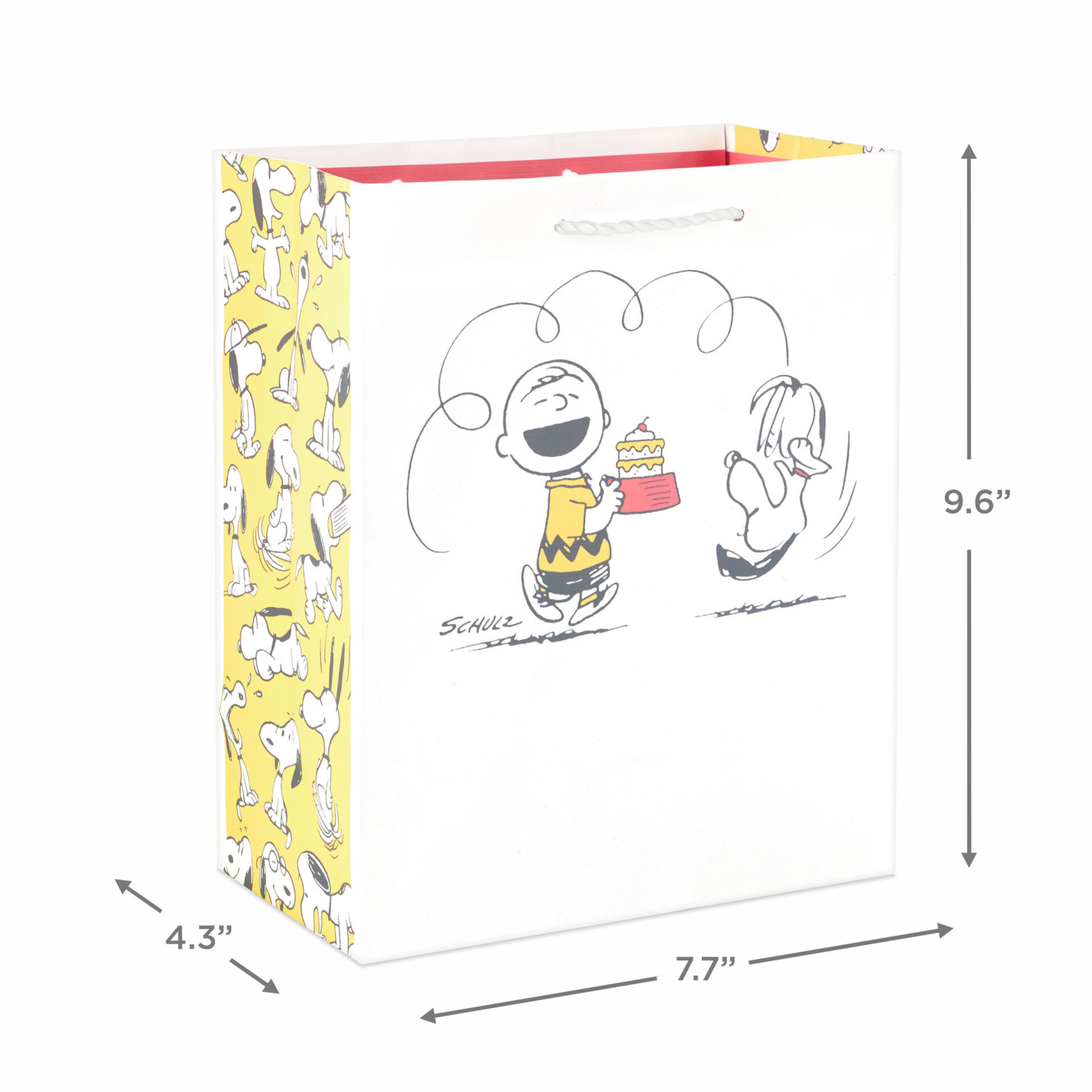 9 6 Peanuts Charlie Brown And Snoopy Gift Bag Gift Bags Hallmark A daily smile in your facebook timeline, this is the official facebook page for peanuts worldwide. 9 6 peanuts charlie brown and snoopy gift bag