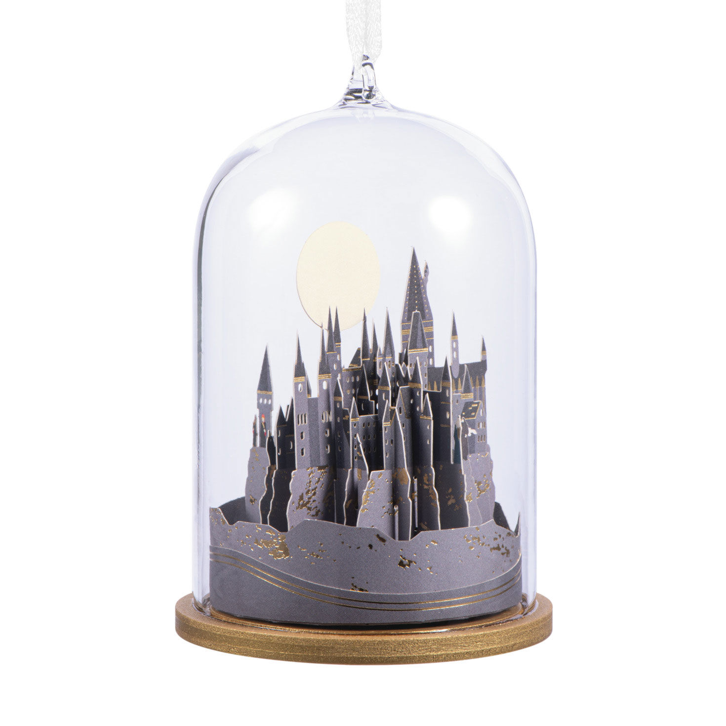 Hogwarts Castle Cloche Christmas Ornament bach image number 6
