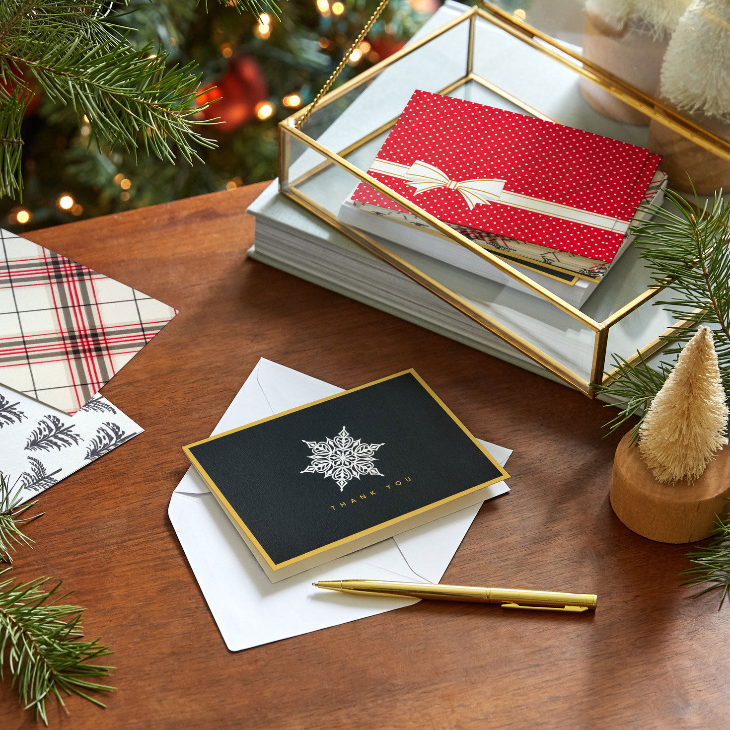 Festive Blank Assorted Boxed Holiday Note Cards, Pack of 24 for only USD 15.99 | Hallmark