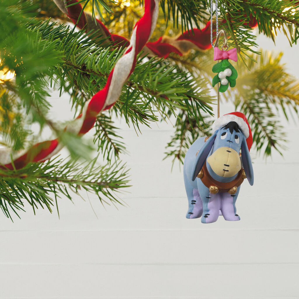 Disney Winnie The Pooh Eeyore S Christmas Kiss Ornament Keepsake