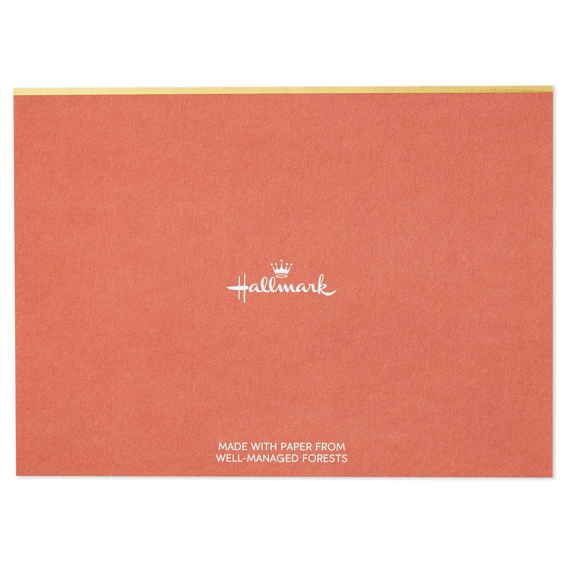 Coral With Flowers Blank Note Cards, Pack of 10 Note Cards Hallmark