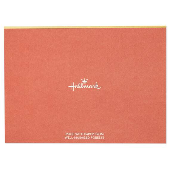 Coral With Flowers Blank Note Cards, Pack of 10, , large image number 5