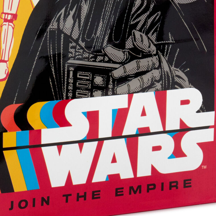 Star Wars Darth Vader Medium Gift Bag Base/Side Detail image number 5