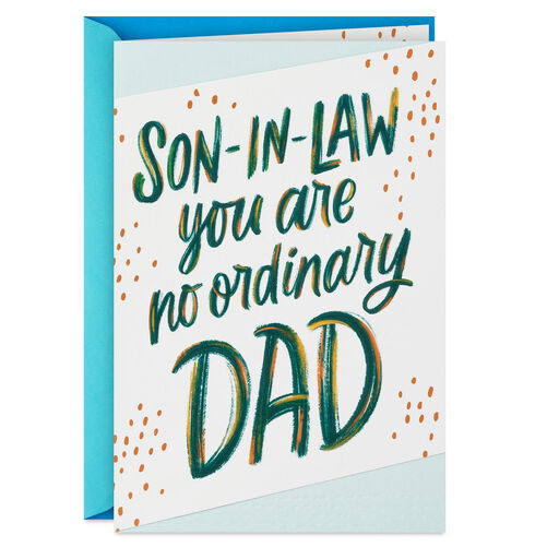 No Ordinary Dad Father's Day Card for Son-in-Law, 