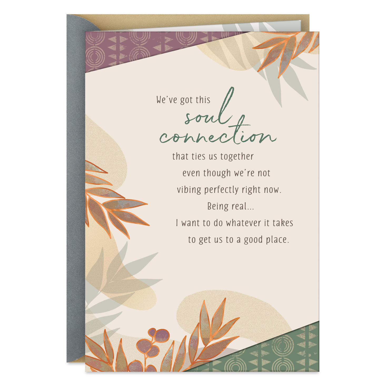 I Want to Get Us Back to a Good Place Card