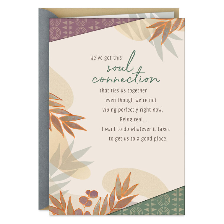 I Want to Get Us Back to a Good Place Card