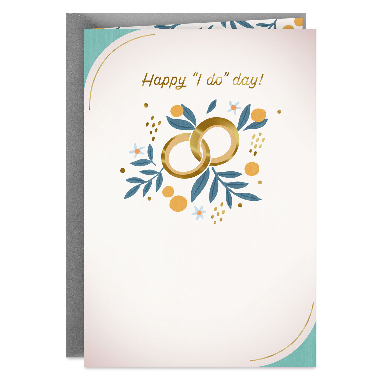 Happy I Do Day Wedding Card, , large image number 1