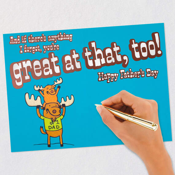 You're a Superb Son and More Funny Father's Day Card, , large image number 5