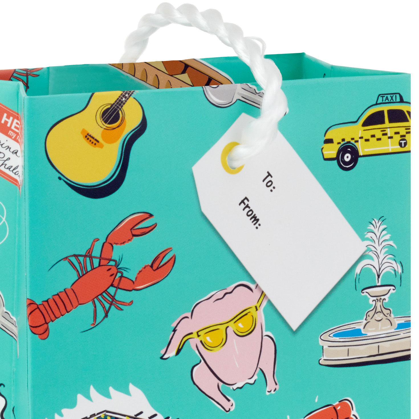 Friends Gift Card Holder Mini Bag upclose detail image number 5