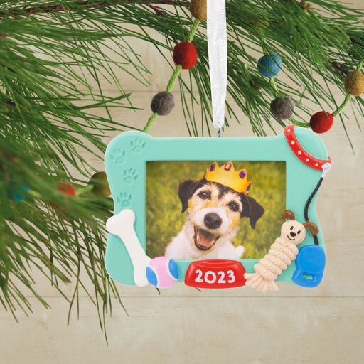 Dog 2023 Photo Frame Hallmark Ornament, 