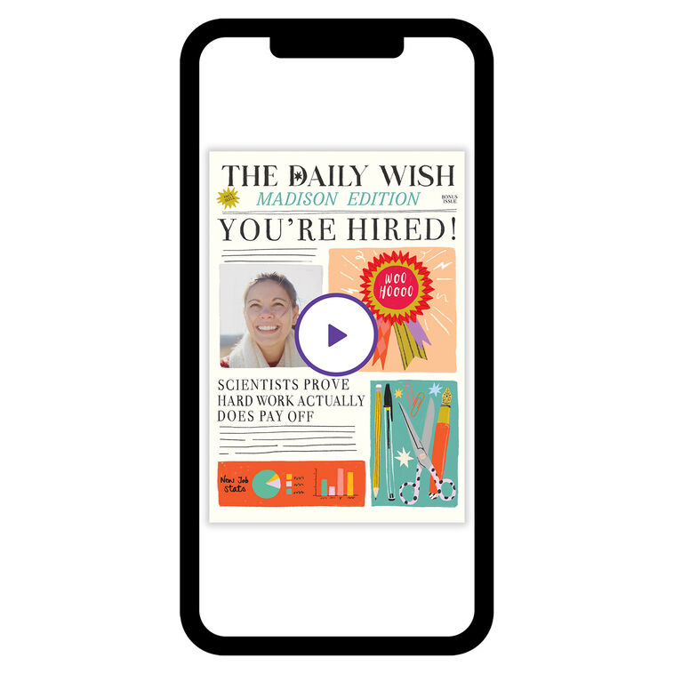 New Job News Congratulations eCard