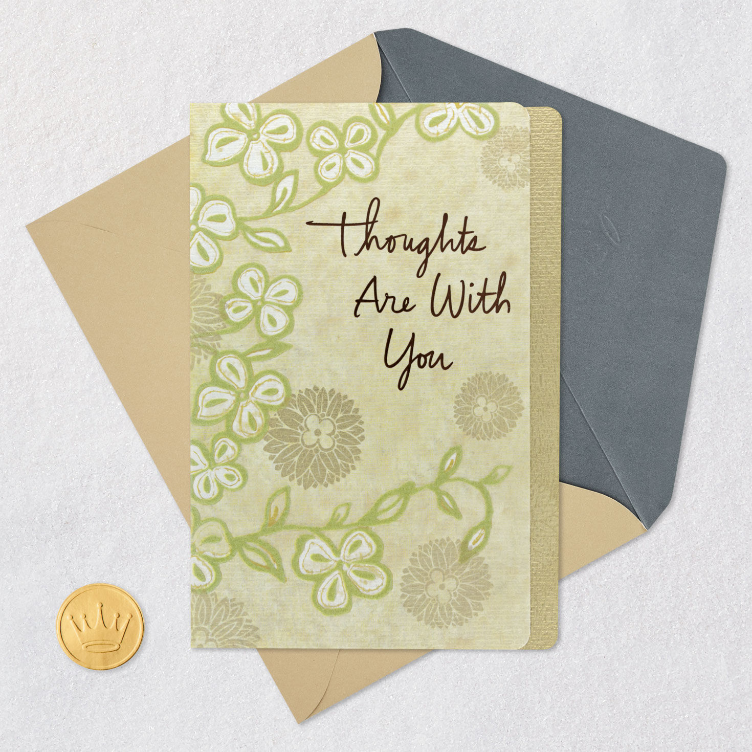 Comforting Thoughts Are With You Sympathy Card for only USD 5.59 | Hallmark