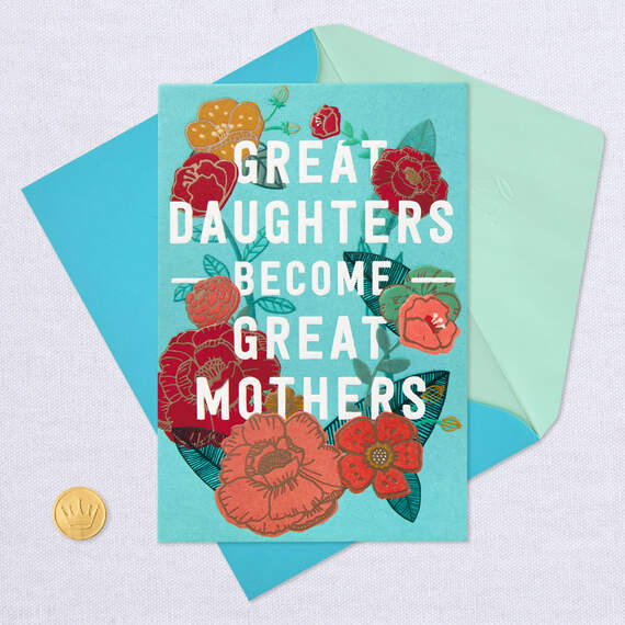 Daughter, You're So Loved Mother's Day Card With Hangable Print, , large image number 5