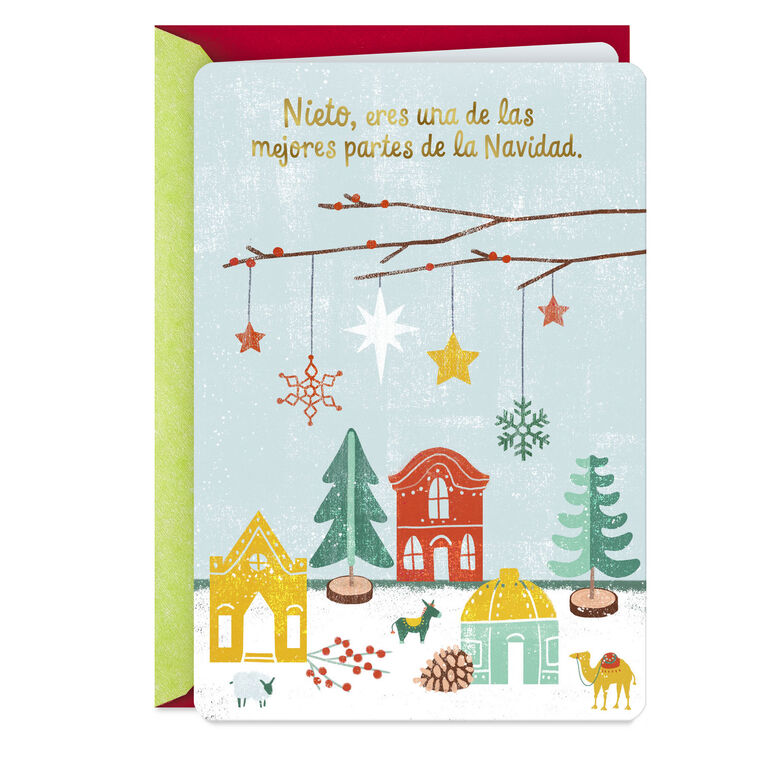 Your Joyful Spirit Spanish-Language Christmas Card for Grandson - Greeting Cards | Hallmark your-joyful-spirit-spanish-language-christmas-card-for-grandson-greeting-cards-hallmark
