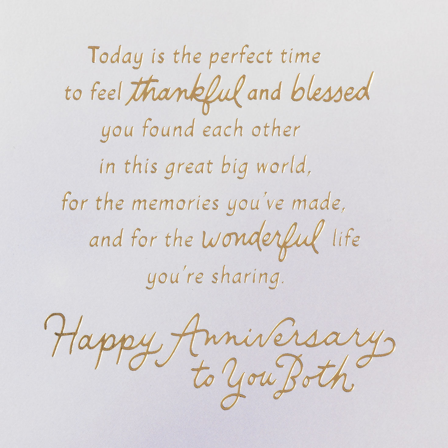 Heart on Purple Anniversary Card for Couple  image number 2