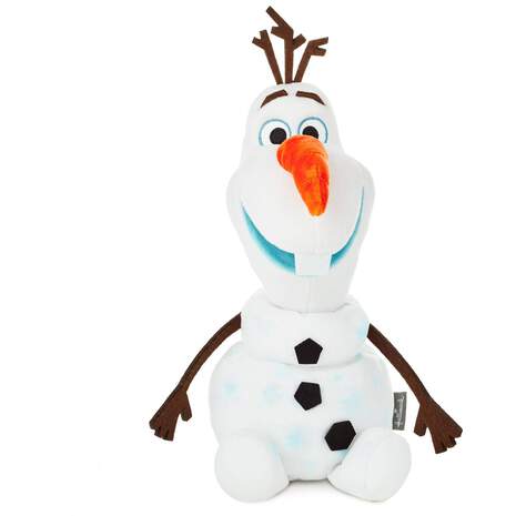 Disney Frozen 2 Olaf Hug and Play Stuffed Animal With Sound, 10", , large