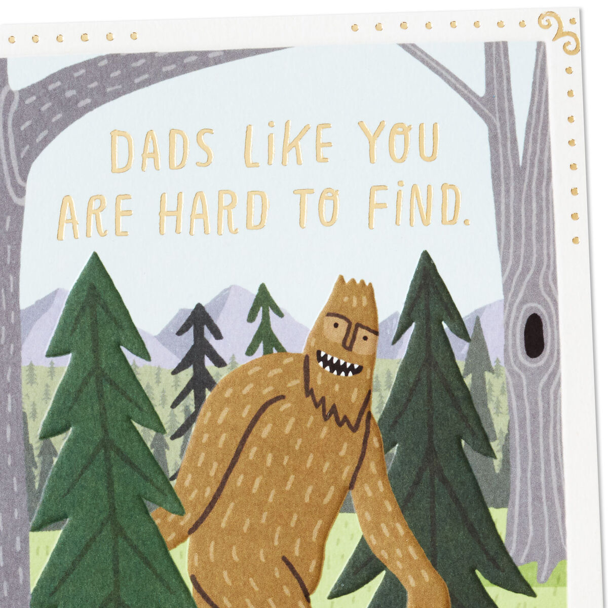 Bigfoot Legendary Father's Day Card for Dad - Greeting Cards - Hallmark
