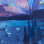 Northern Lights Watercolor Christmas Card Card Front Detail image number 5