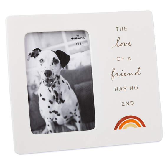 The Love of a Friend Pet Memory Picture Frame, 4x6