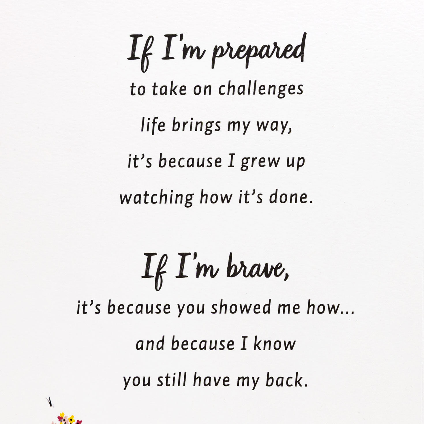 Women Gardening Mom Mother's Day Card From Daughter Sentiment image number 2