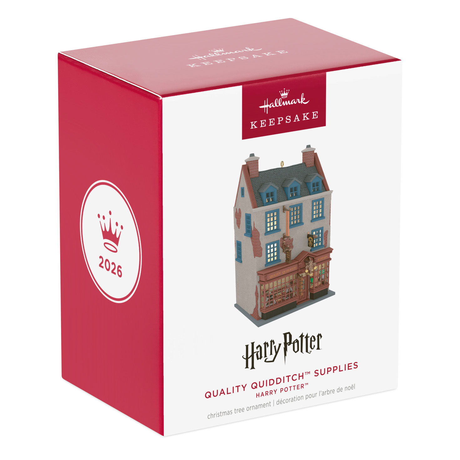 Harry Potter Quidditch Shop Keepsake Ornament Package Front image number 7