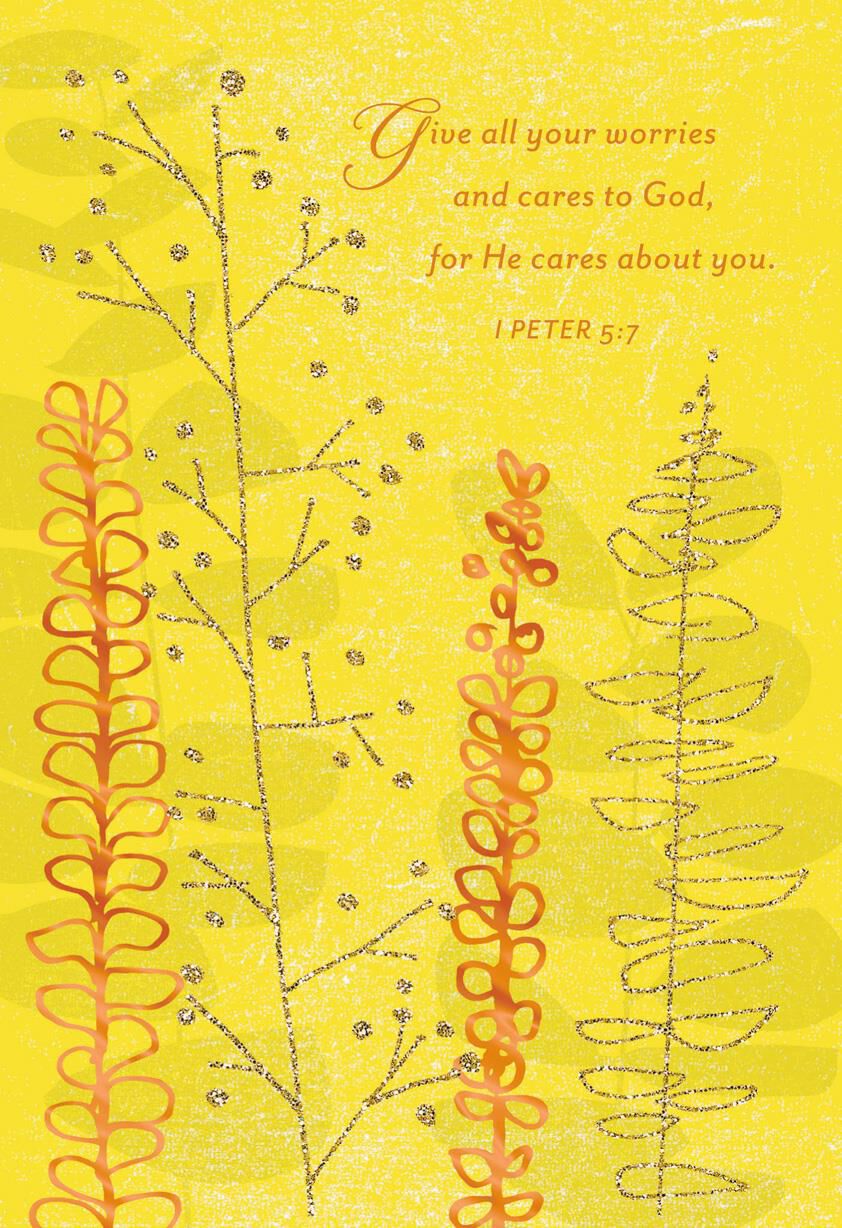 Needs of the Heart Religious Encouragement Card