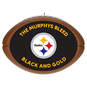 NFL Football Pittsburgh Steelers Text Personalized Ornament, , large image number 1