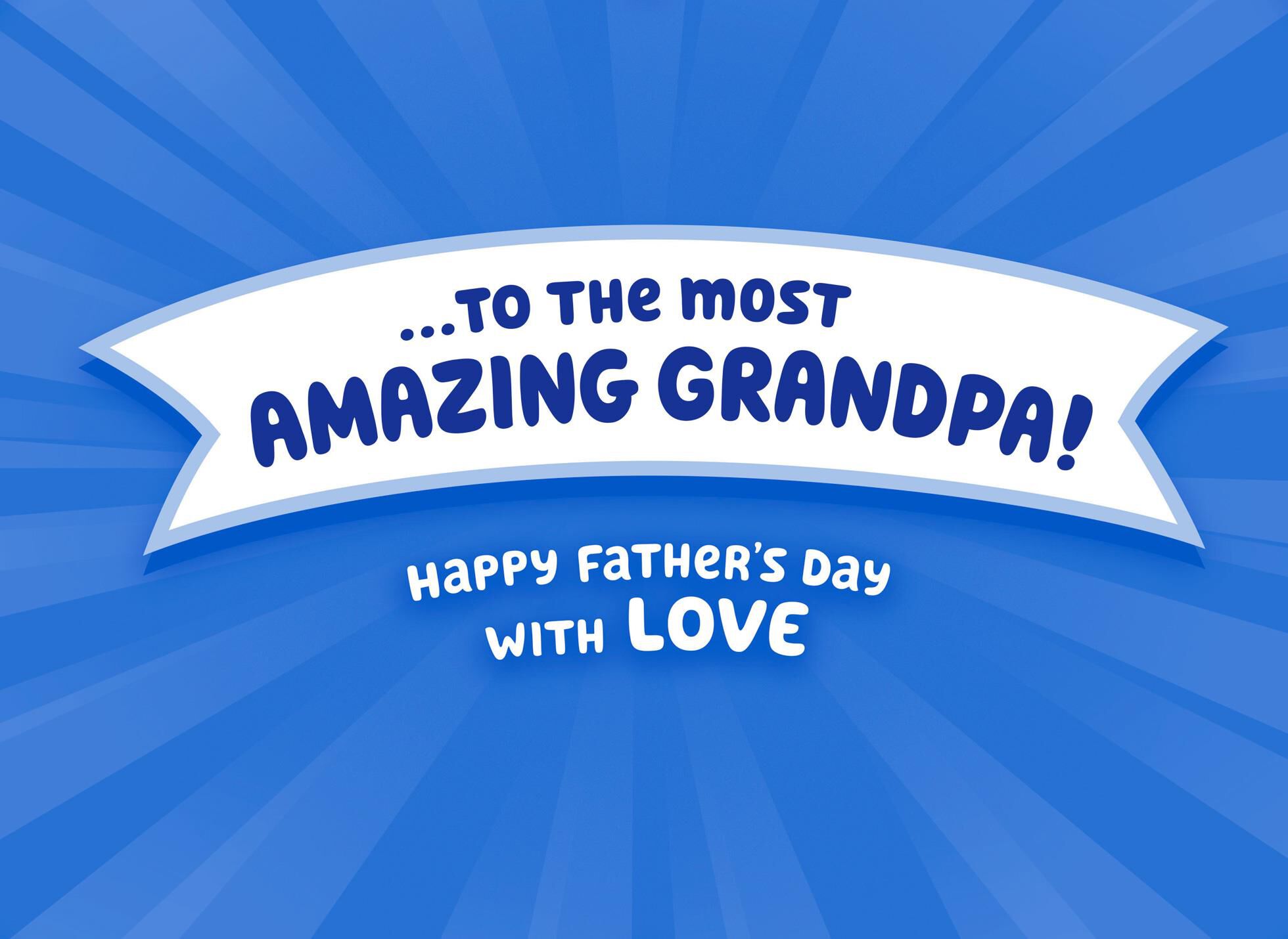 Download Most Amazing Grandpa Father's Day Card From Granddaughter ...