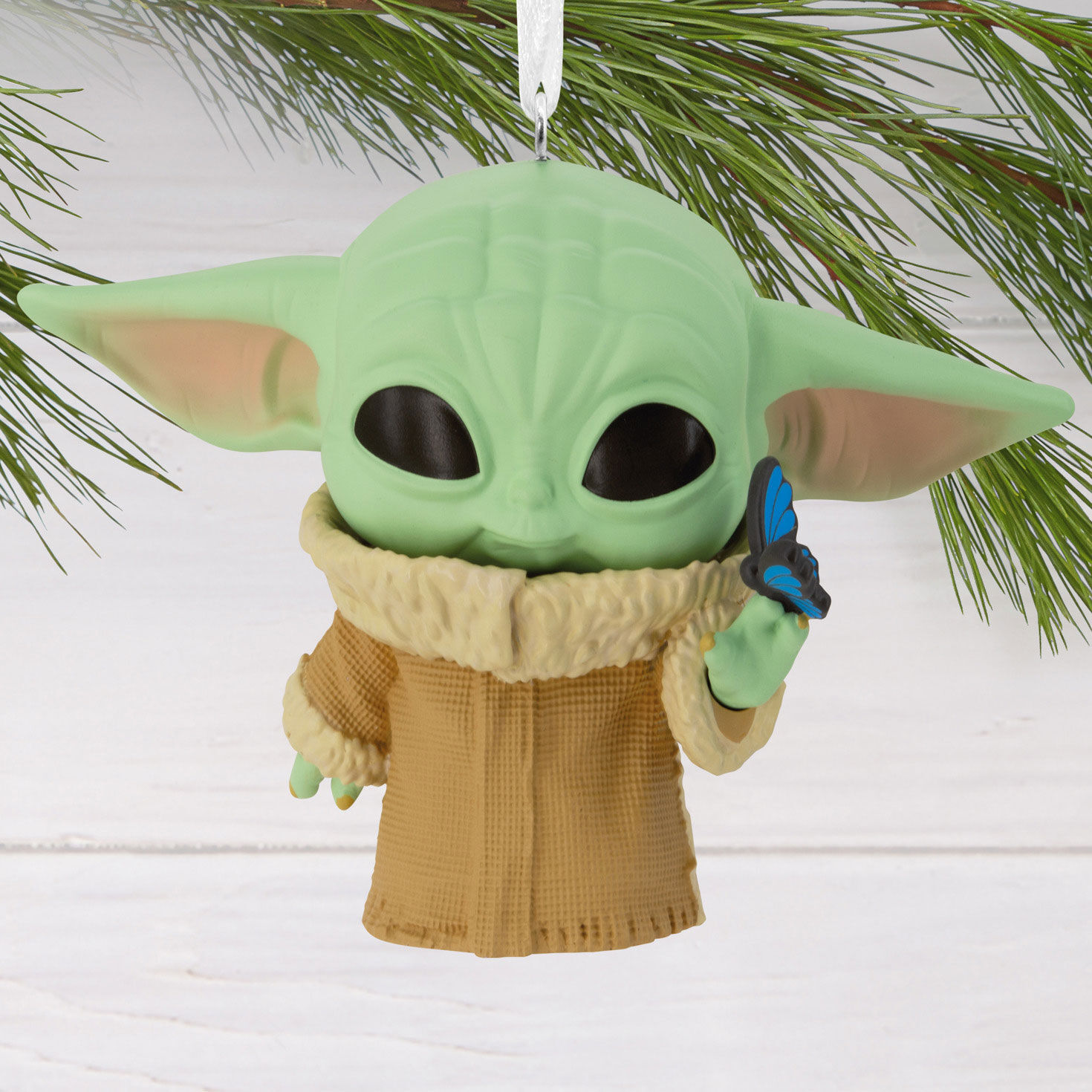 Star Wars: The Mandalorian™ Grogu With Butterfly Funko POP!® Hallmark Ornament for only USD 12.99 | Hallmark