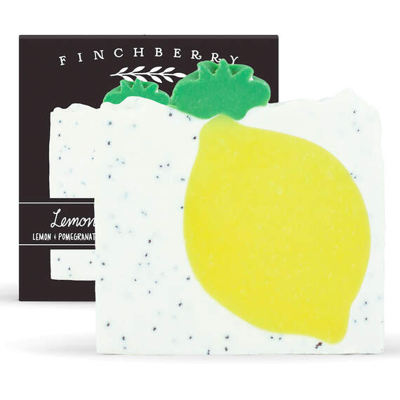 Finchberry Lemonly Handcrafted Vegan Soap, 4.5 oz.