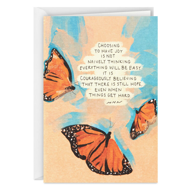 Morgan Harper Nichols Here's to Joy and Hope Encouragement Card