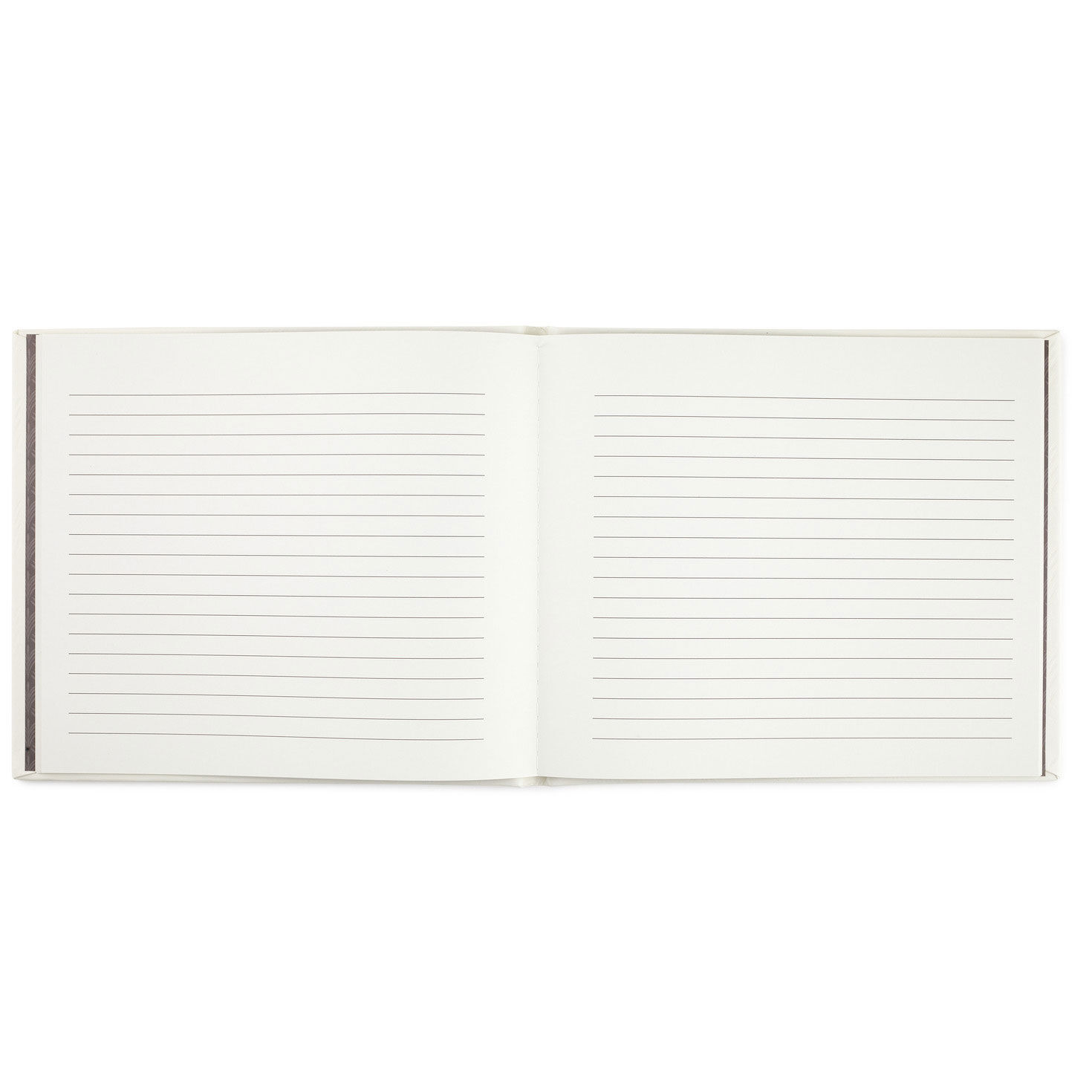 Ivory Botanical Pattern Guest Book, , large image number 3