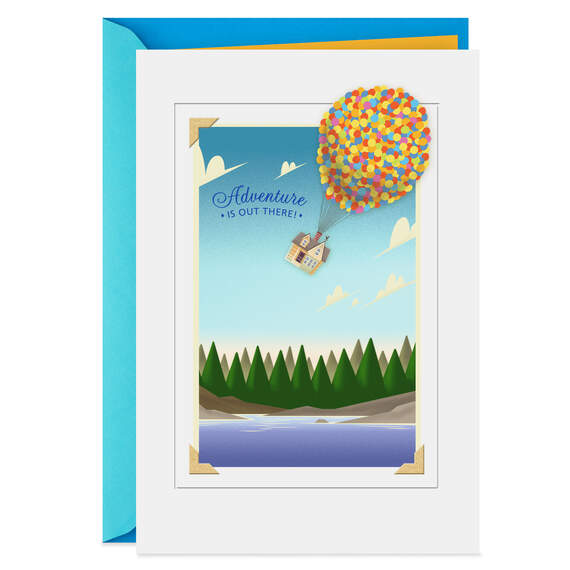 Disney/Pixar Up Adventure Is Out There Congratulations Card