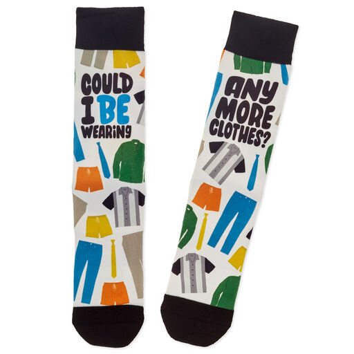 Friends More Clothes Crew Socks, 