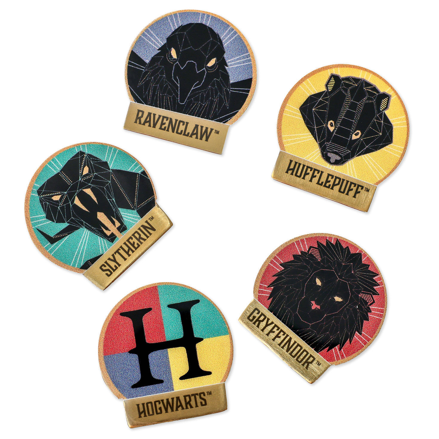 Hogwarts School Picture Frame With House Magnets magnets image number 5