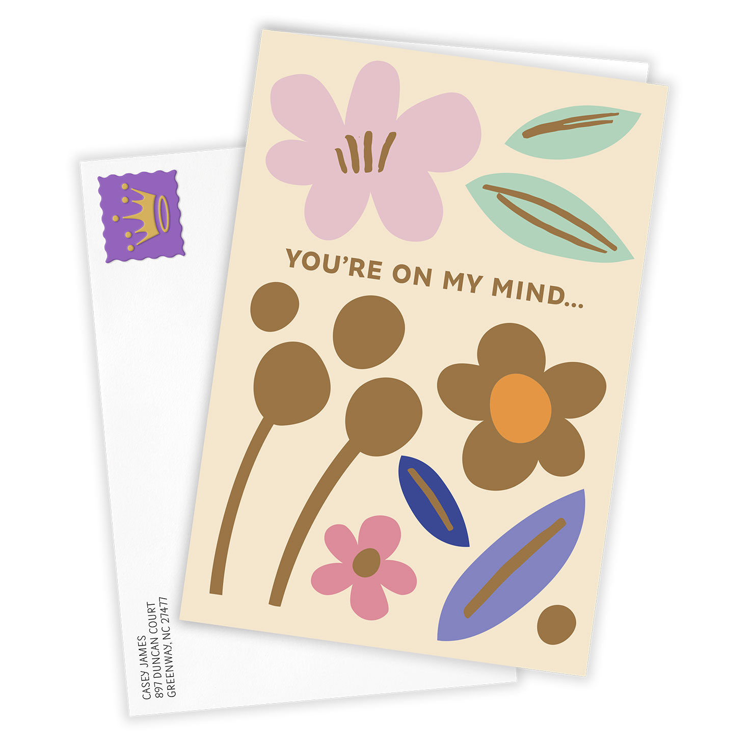 On My Mind and In My Heart Custom Card, , large image number 2