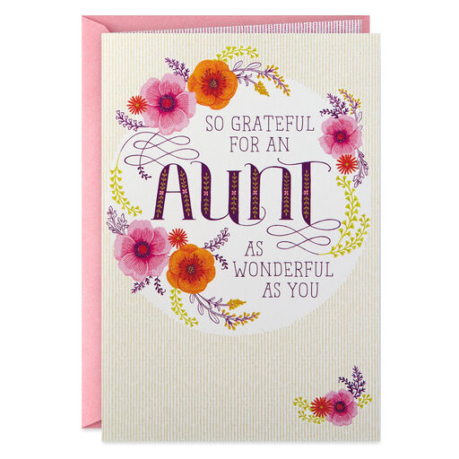 All You Bring to the Family Mother's Day Card for Aunt, 