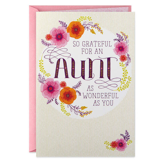 All You Bring to the Family Mother's Day Card for Aunt