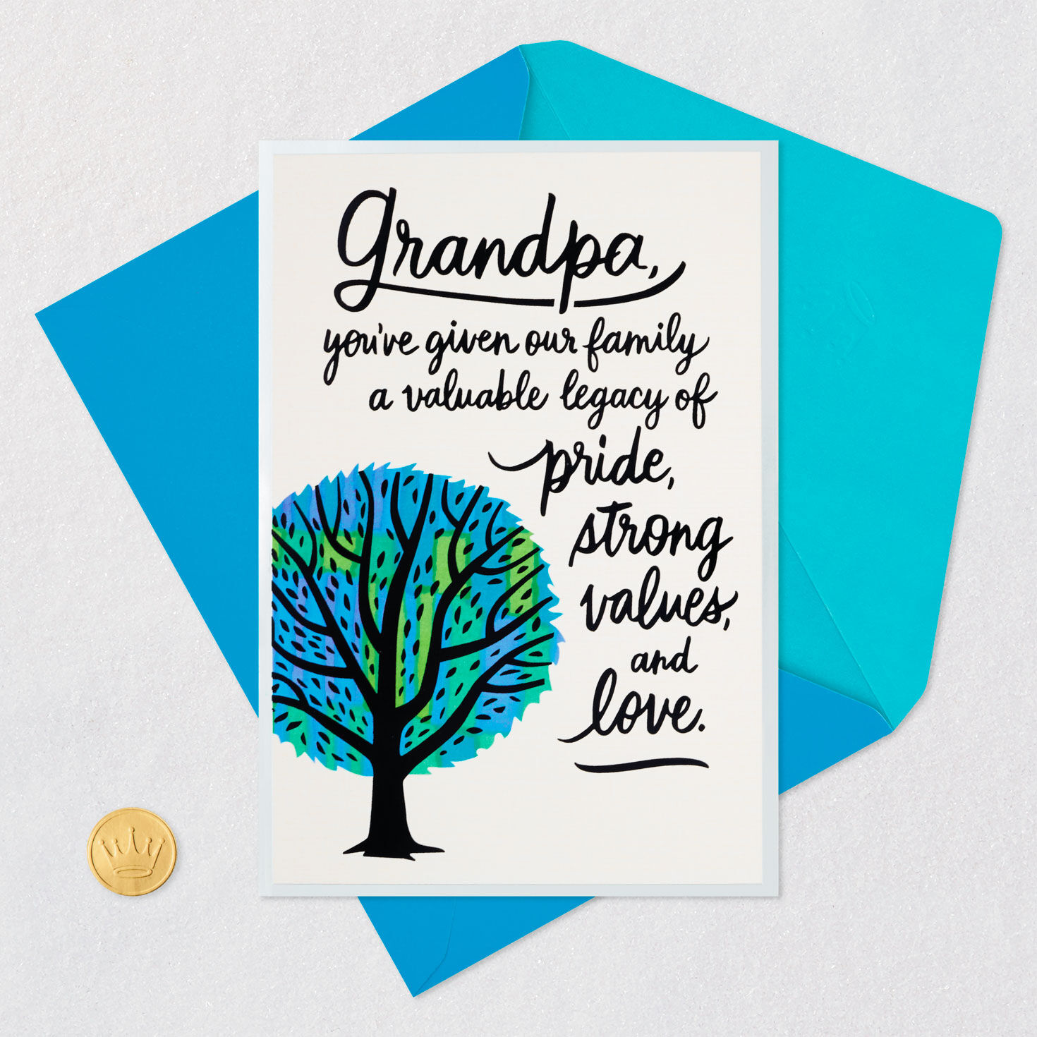 Pride, Values and Love Birthday Card for Grandpa for only USD 2.99 | Hallmark