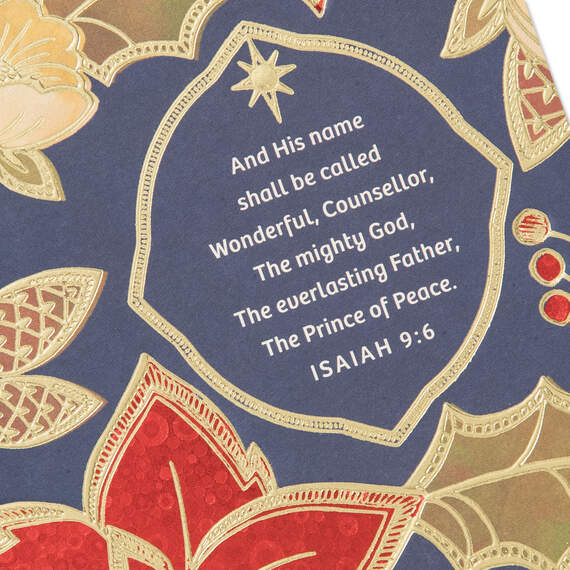 And His Name Shall Be Called Wonderful Religious Christmas Card for Clergy, , large image number 4