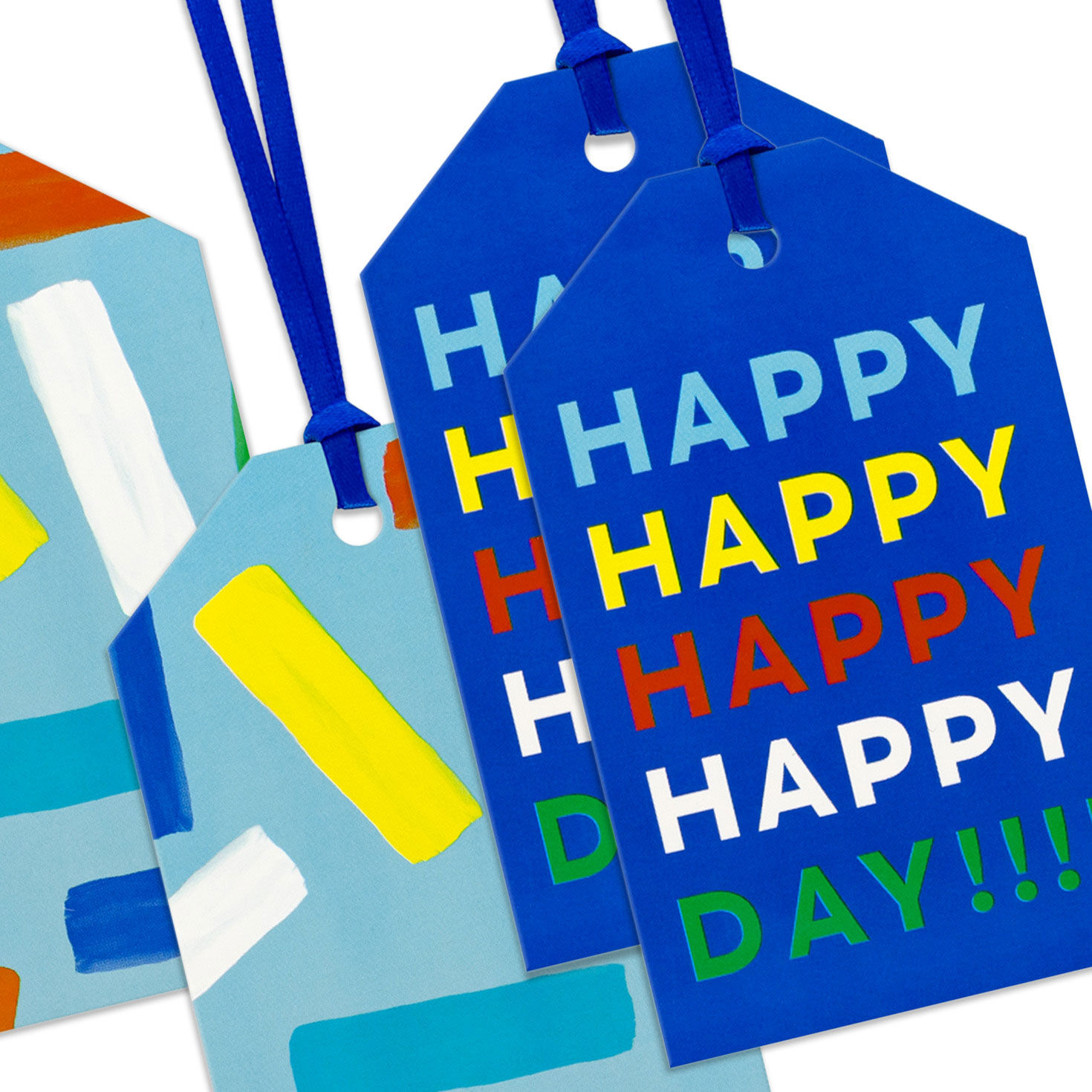 Birthday and Festive Hanging Gift Tags Set upclose view image number 4